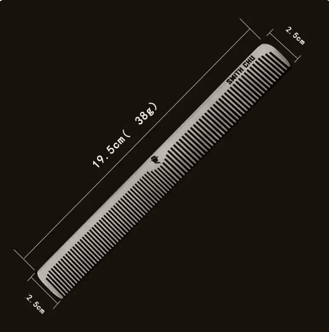 Popular comb (all steel double-ended long comb)