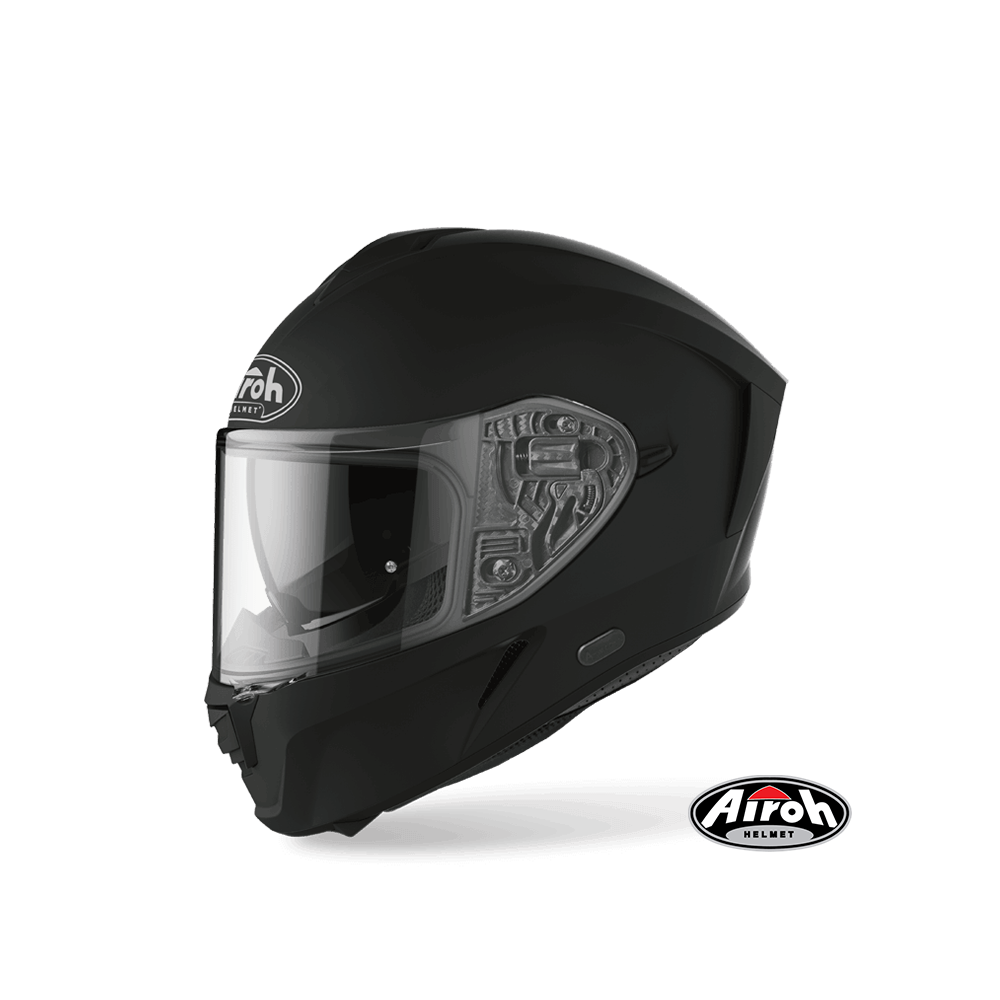 AIROH SPARK 素色 全罩式安全帽 消光黑