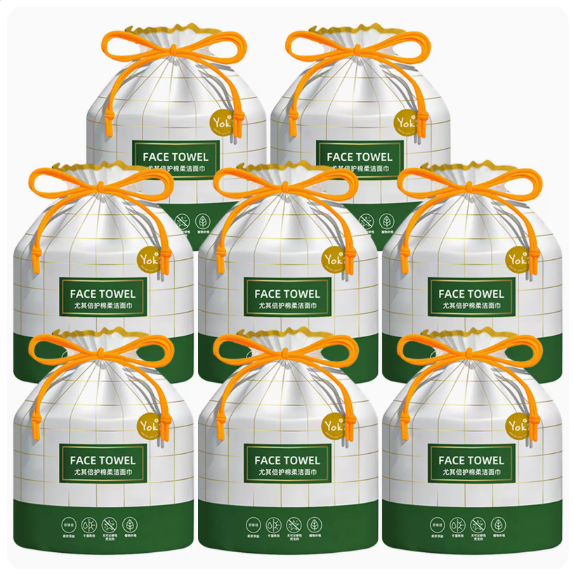 Popular dual-purpose soft cotton (8 rolls [thickened/pearl pattern])