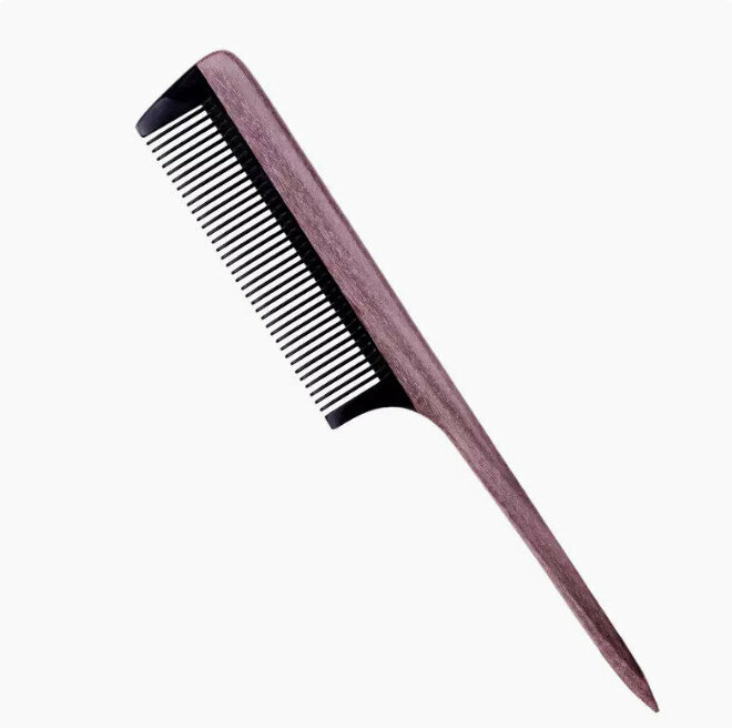 New comb (horn pointed tail comb rosewood)