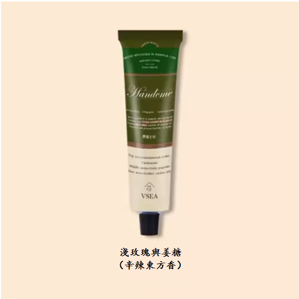 New hand cream (light rose and ginger candy [1 piece])