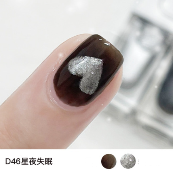 新款指甲油（黑色46# 星辰失眠【1支】）