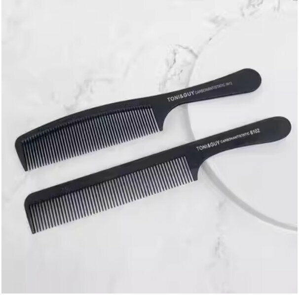New hairdressing carbon steel comb (0612+8102)