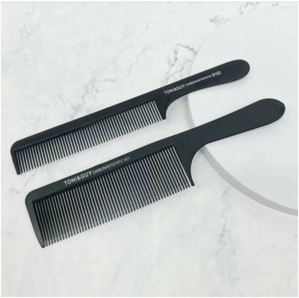 New hairdressing carbon steel comb (model 0611 + model 8102)