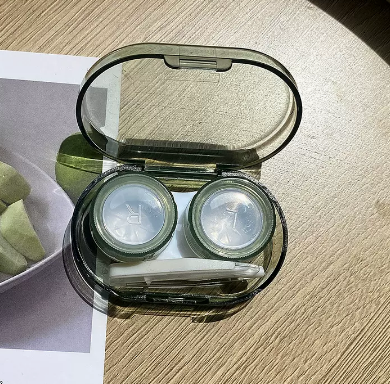 熱賣隱形眼鏡盒(規格:B47綠色)