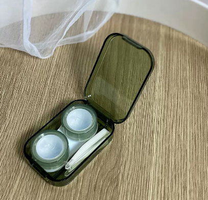 熱賣隱形眼鏡盒(規格:B46綠色)