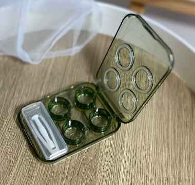 Hot selling contact lens case (specification: as641 green [2 pairs])