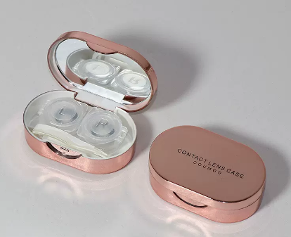 Hot Selling Contact Lens Care Storage Box Contact Lens Case (Specification: UV [Rose Gold])
