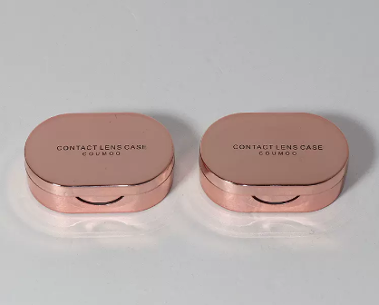 Hot selling contact lens care storage box contact lens case (specification: UV [silver 2 pieces])