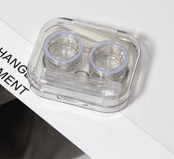 Hot selling no-twist cap contact lens box with multiple pairs of contact lenses (specification: as755as755 green)