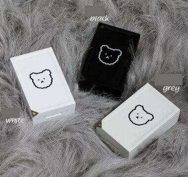 Hot selling contact lens case and contact lens case (Specification: CM007 Bear-[2 packs, color remarks, no remarks, random delivery])