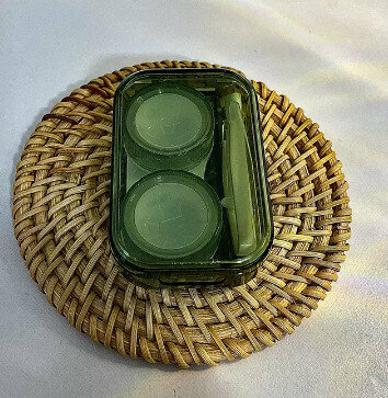 Hot selling contact lens case and contact lens case (specification: B46 green)