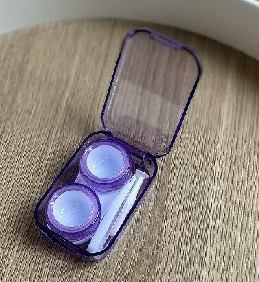 Hot Selling Contact Lens Case Color Contact Lens Case (Specification: B61 Purple)