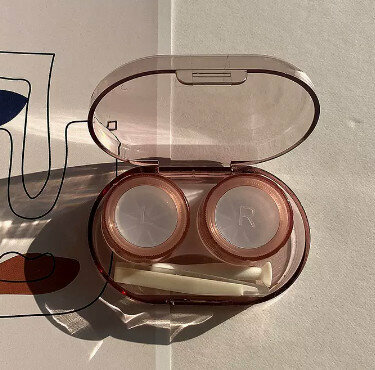 Hot selling contact lens case and contact lens case (specification: B47 pink)