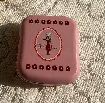 Hot selling contact lens case and contact lens case (specification: as352 dark pink)