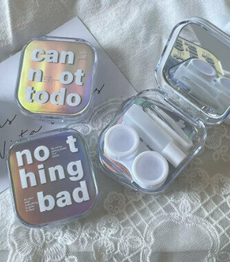 Hot selling laser lettered contact lens box and color contact lens box (specification: as780 [no])