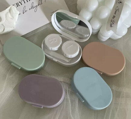 Hot selling contact lens case and contact lens case (Specification: kj286 [randomly sent 4 pieces])