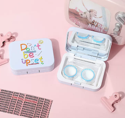 Hot selling contact lens case and contact lens case (specification: A9056 blue, don’t be angry)