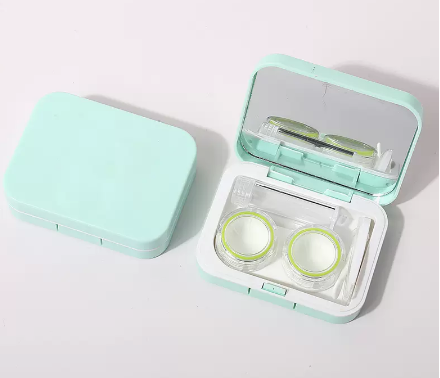 Hot selling contact lens case and contact lens case (specification: A9056 green)