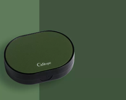 Hot selling contact lens case double care contact lens box (specification: [Dark Night Green])