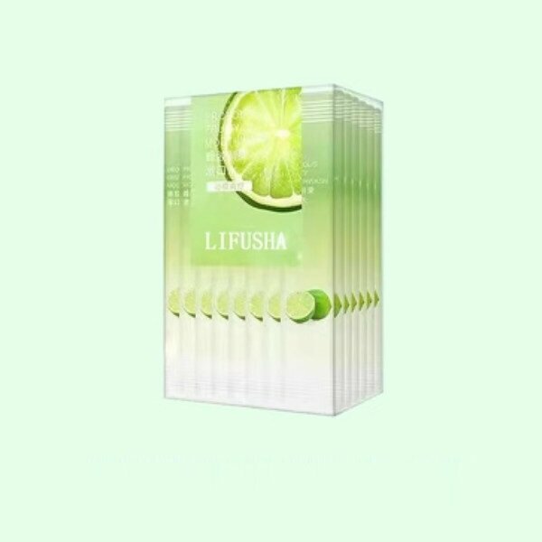 The most popular disposable mouthwash that sterilizes, removes bad breath and tartar in a portable package and has a long-lasting fragrance (20 pieces of refreshing lime mouthwash)