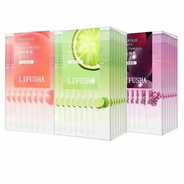 Popular disposable mouthwash, sterilizing, removing bad breath and calculus, portable package with long-lasting fragrance (3 boxes with free remarks)