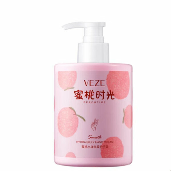 Popular autumn and winter hand cream, moisturizing, long-lasting, hydrating, anti-chapped, whitening, whitening, large-capacity, non-greasy, universal for women (2 bottles of White Peach Qinxue)