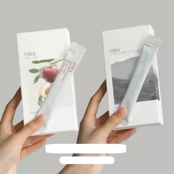 Popular ins Neptune fragrance portable mouthwash, sterilizing, removing bad breath, cleaning, long-lasting fragrance, fresh and alcohol-free, disposable (tea art fragrance + peach gas 40 pieces)