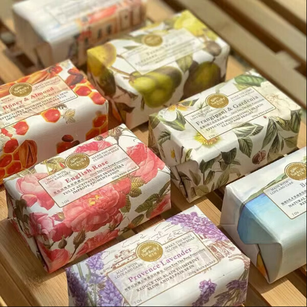 Popular French natural soap, bath soap, long-lasting fragrance, body cleansing, oil control, moisturizing and rejuvenating, affordable for the whole family (random 2 pieces)