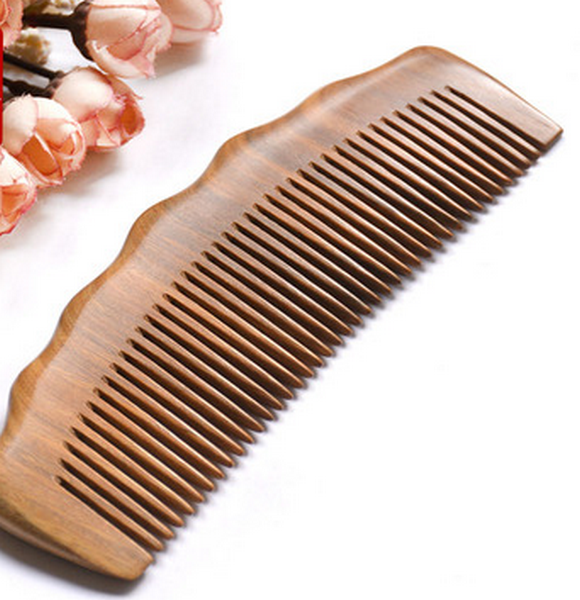 Popular Sandalwood Comb Large Dragon Back (Dense Teeth Simple) Approximately 15.7cm