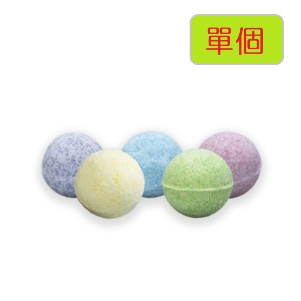 Hot style (single) children's bath ball (50g round ball without bubbles) (random color)