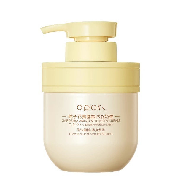 Popular milky honey silky shower gel, gentle cleansing foam, dense moisturizing, long-lasting fragrance, 72-hour shower gel (1 bottle)