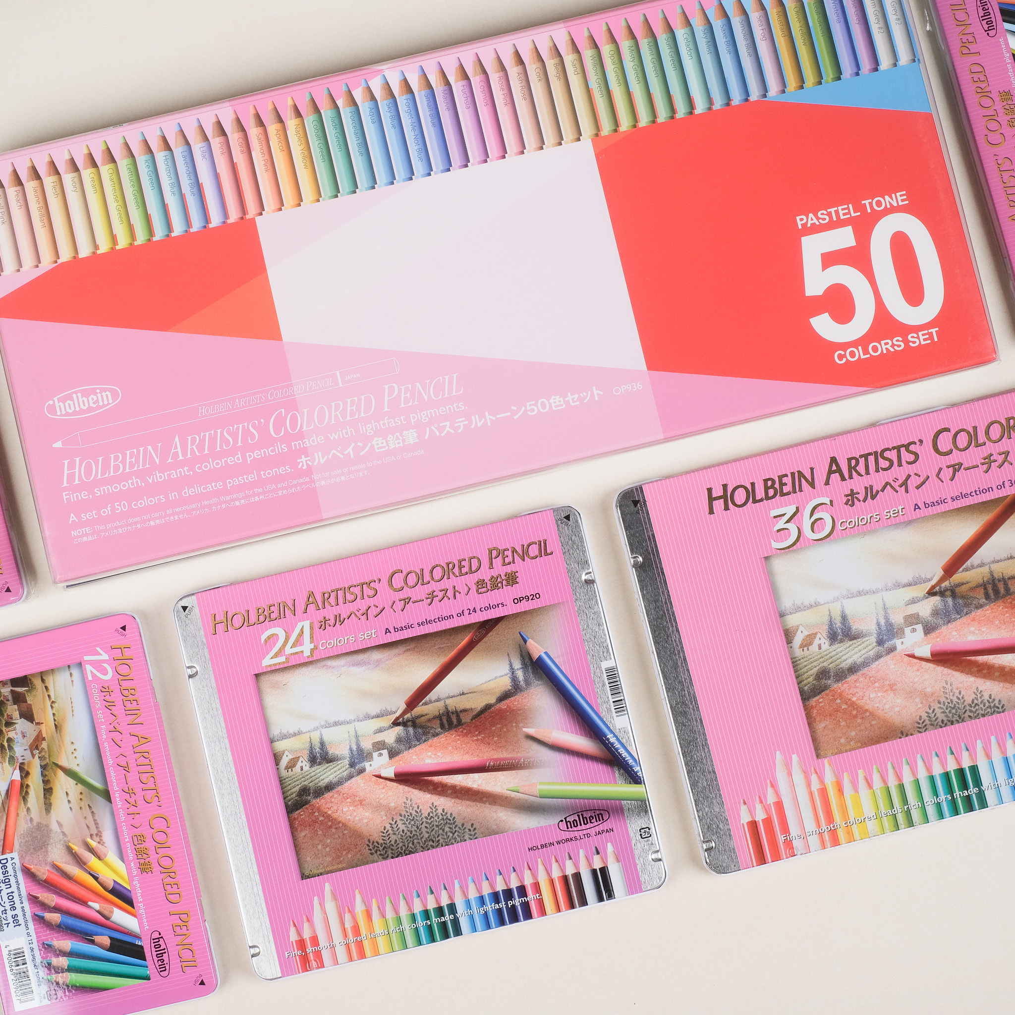Holbein 好賓 專家級油性色鉛筆 / JAPAN