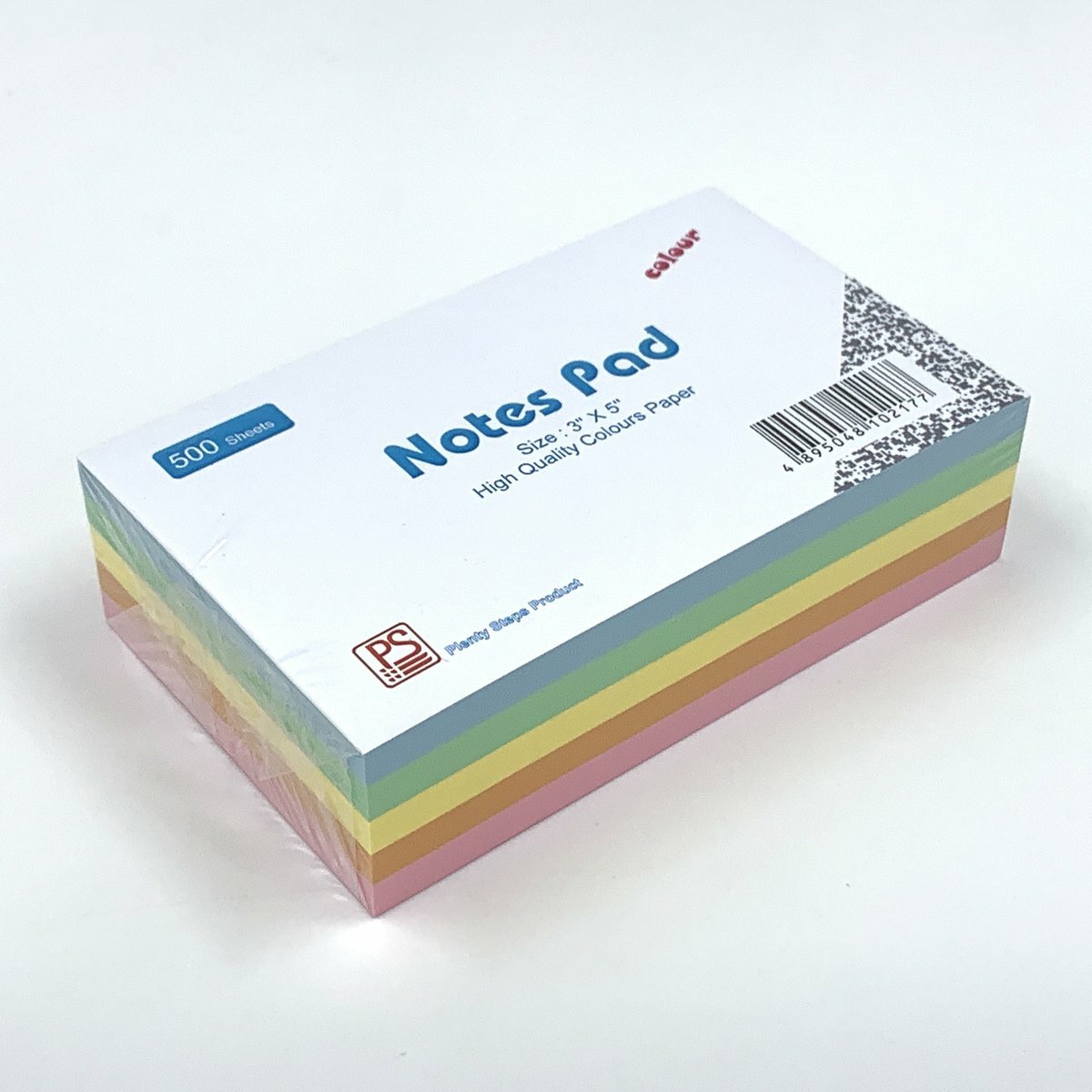 3" x 5" 多色便條紙 - 1包