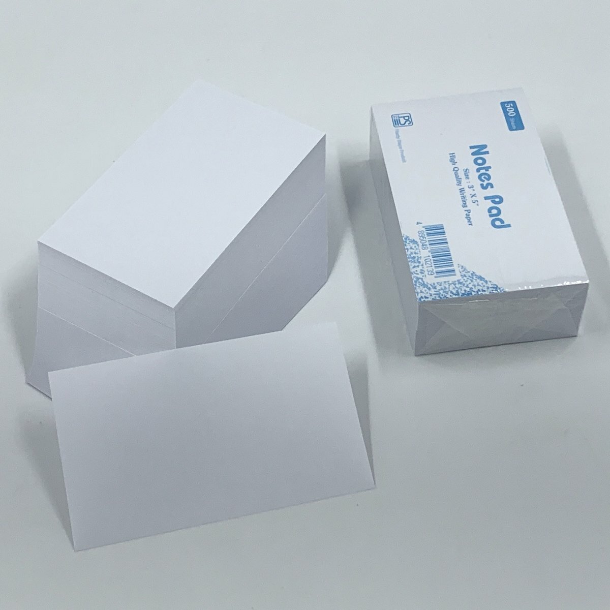 3" x 5" 白色便條紙 - 1包