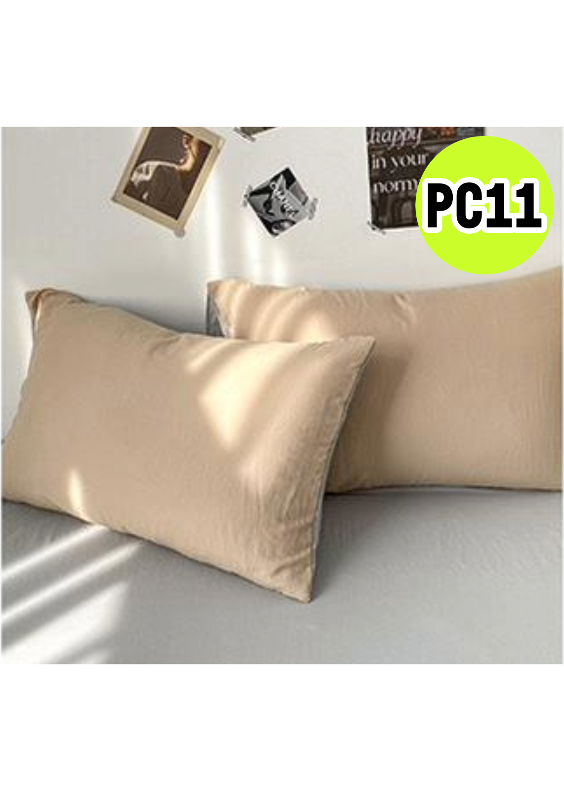 極簡主義純色枕套 PC11