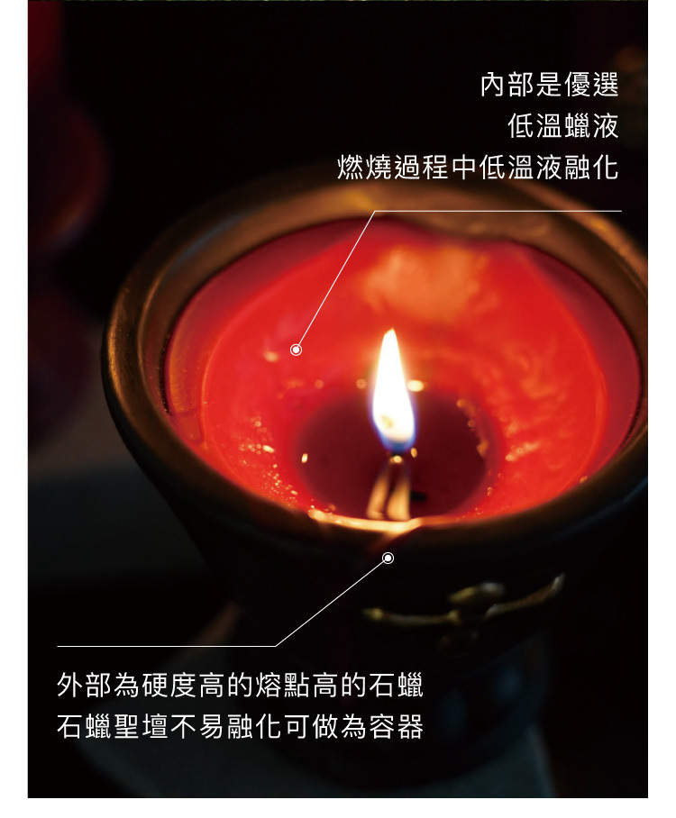 UPKO 戲夢花園低溫滴蠟蠟燭