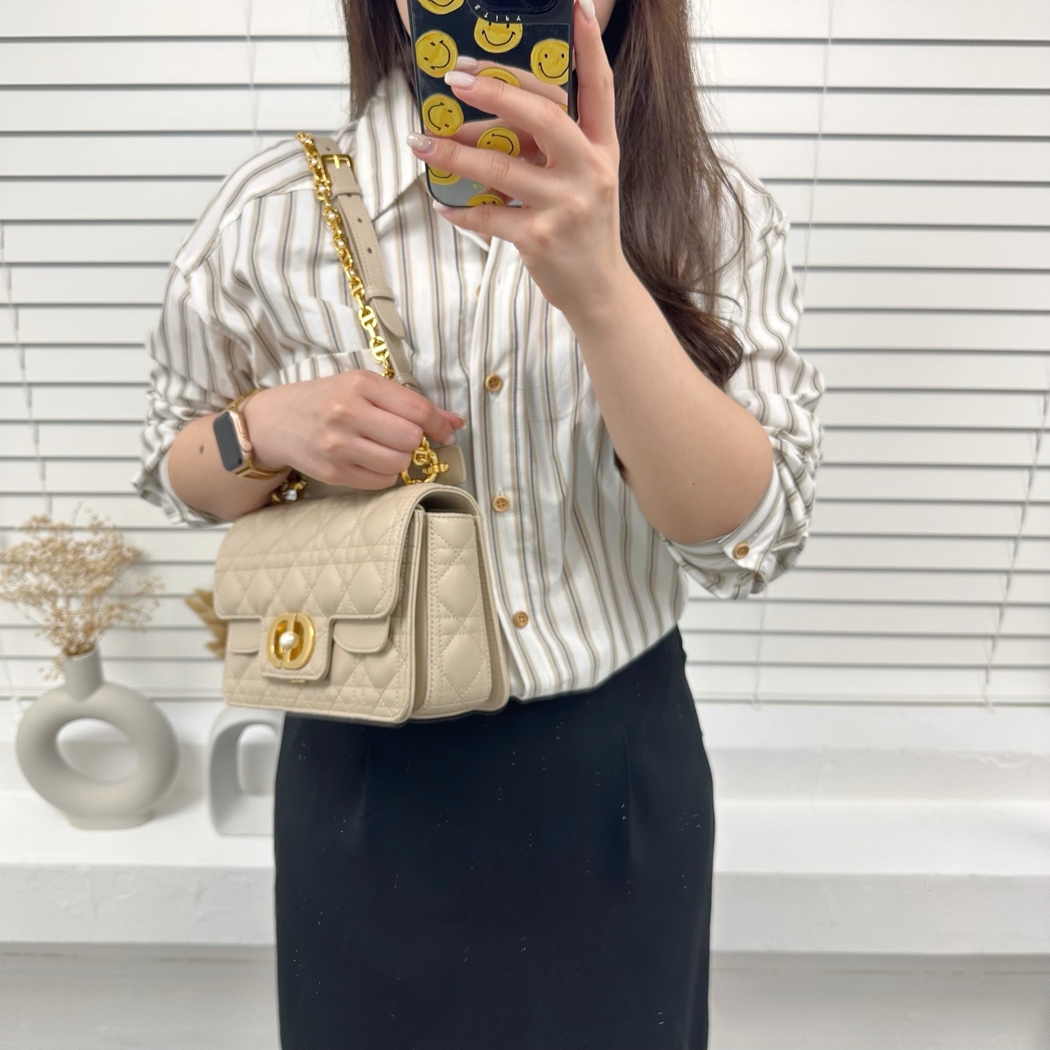 Dior Small Jolie Top Handle Bag