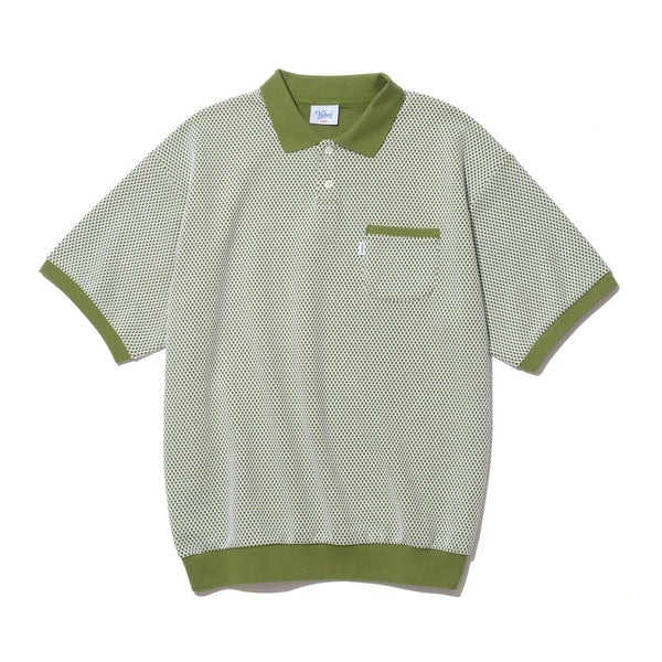 KEBOZ Home Base Jacquard Polo