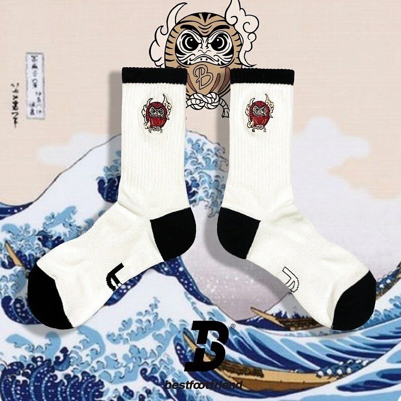 BFF - Daruma達摩不倒翁長襪