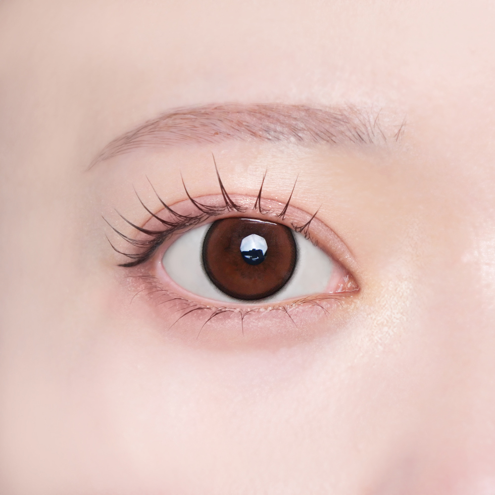 a-eye 1 Day Color Contact Lens 每日即棄有色隱形眼鏡 10片 Refined Brown