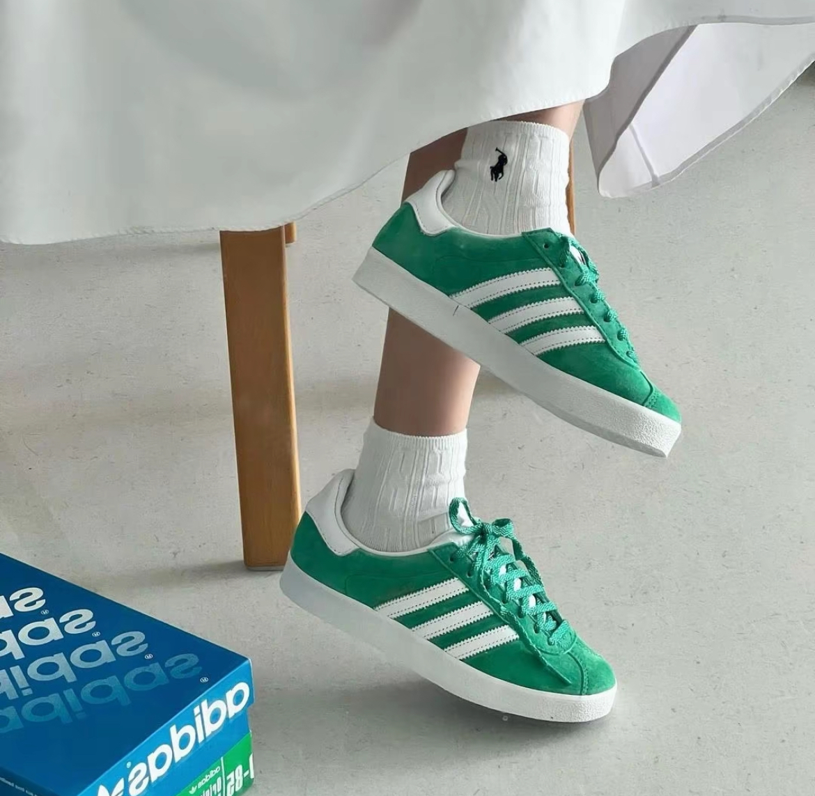 【代購】Adidas Originals GAZELLE 85 草綠 IE2165