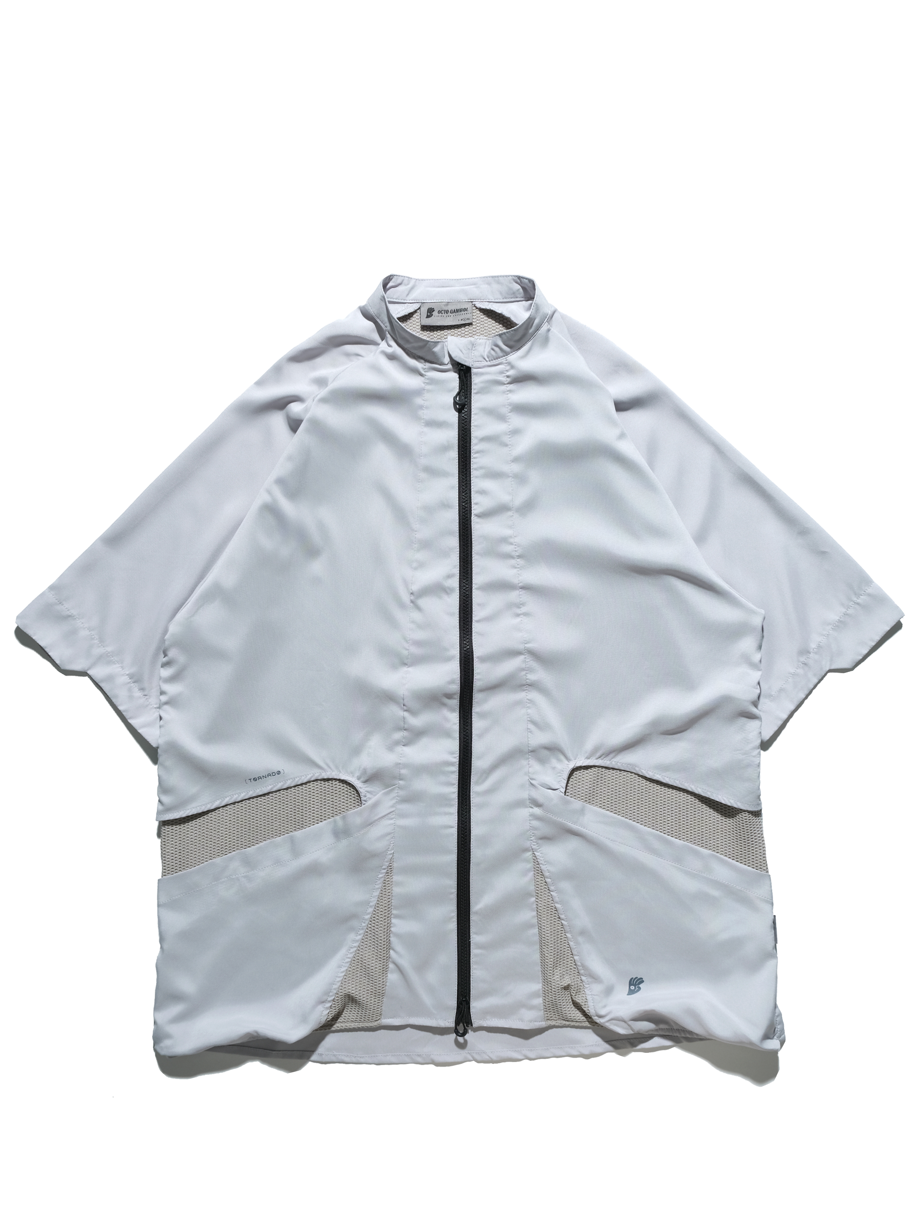 OCTO Stand Collar Tornado Zip Shirt