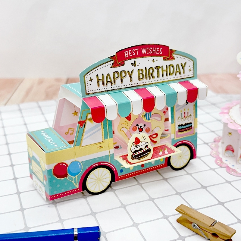 四季紙品 生日立體卡 【BK5002】