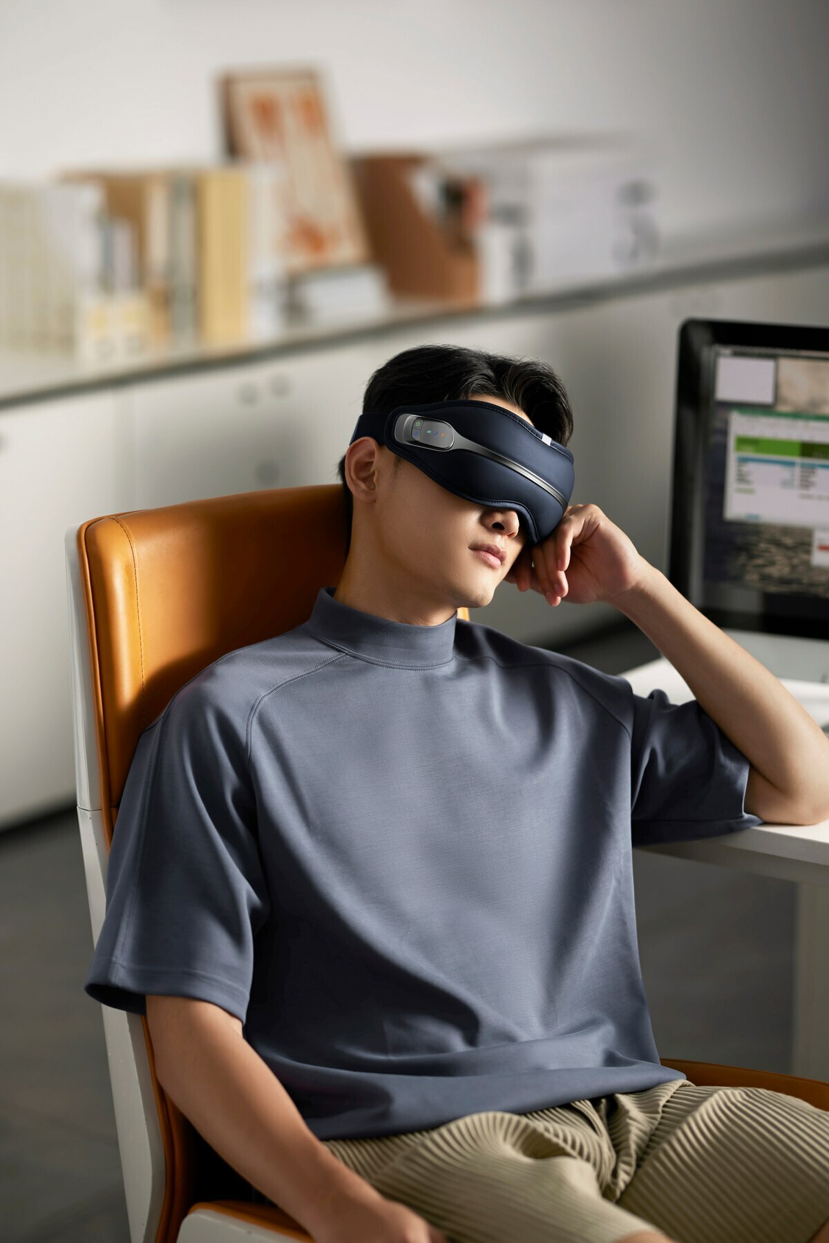 飛利浦 Philips    PPM-2321DB‧無線按摩眼罩‧VibWave 震動按摩，熱敷功能‧內置音樂‧香港行貨,原廠2年保養‧