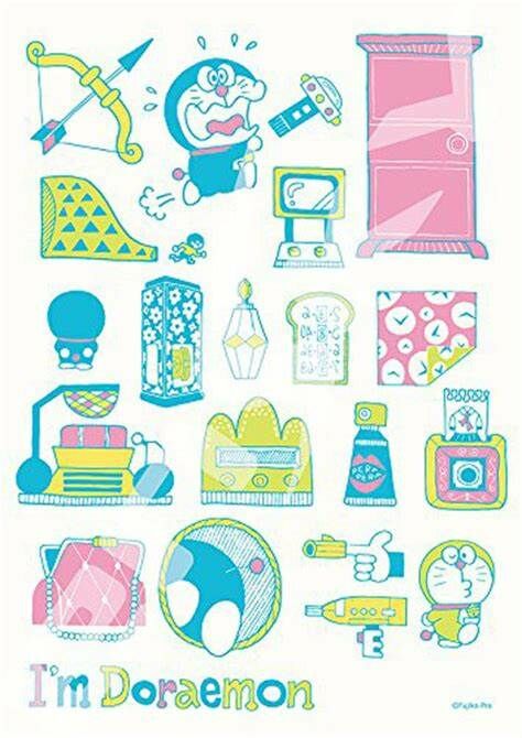 叮噹-百寶袋之物簡單線條 (絕版)