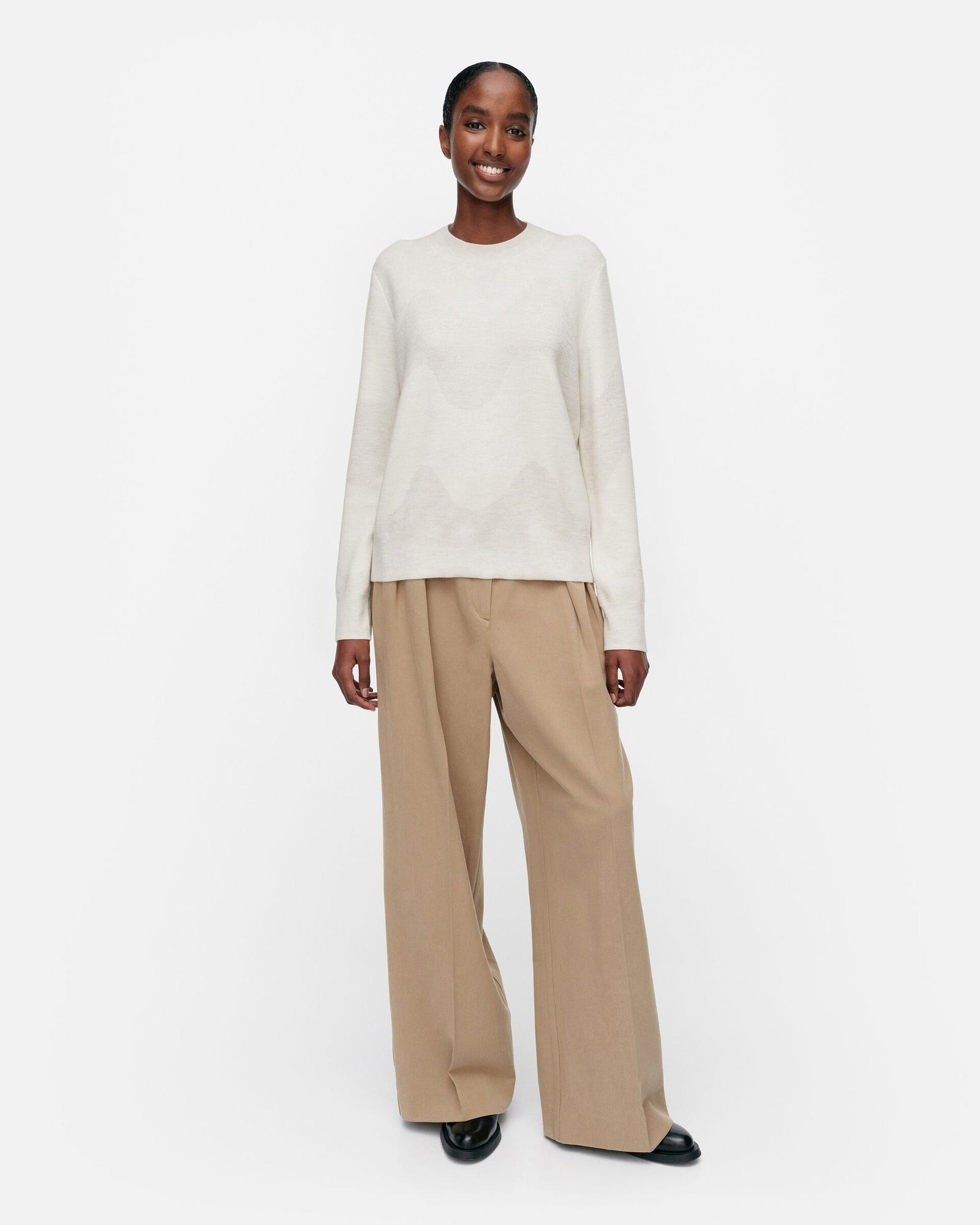 KOOLAUS LOKKI 印花羊毛上衣