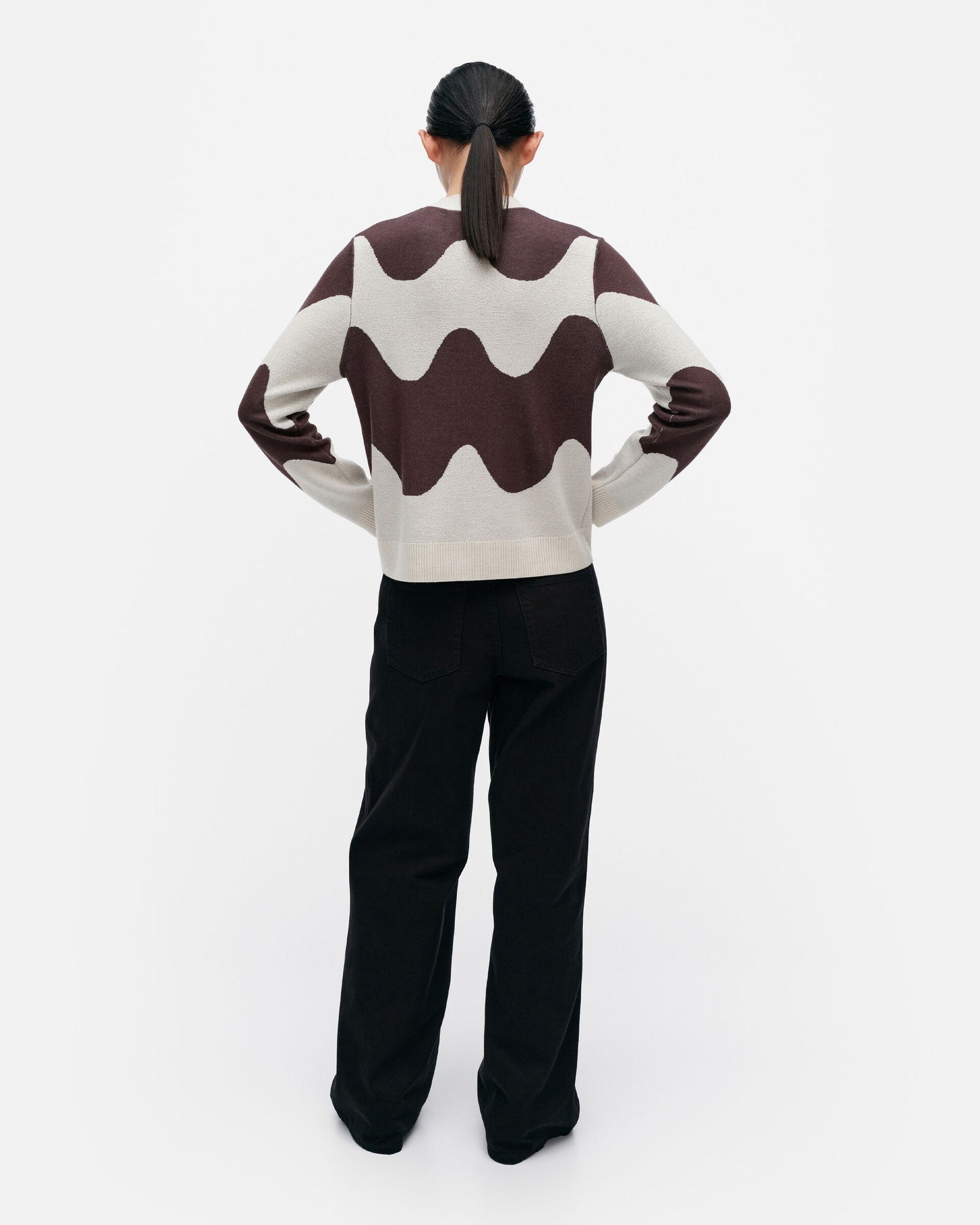 EILINEN LOKKI 印花羊毛外套