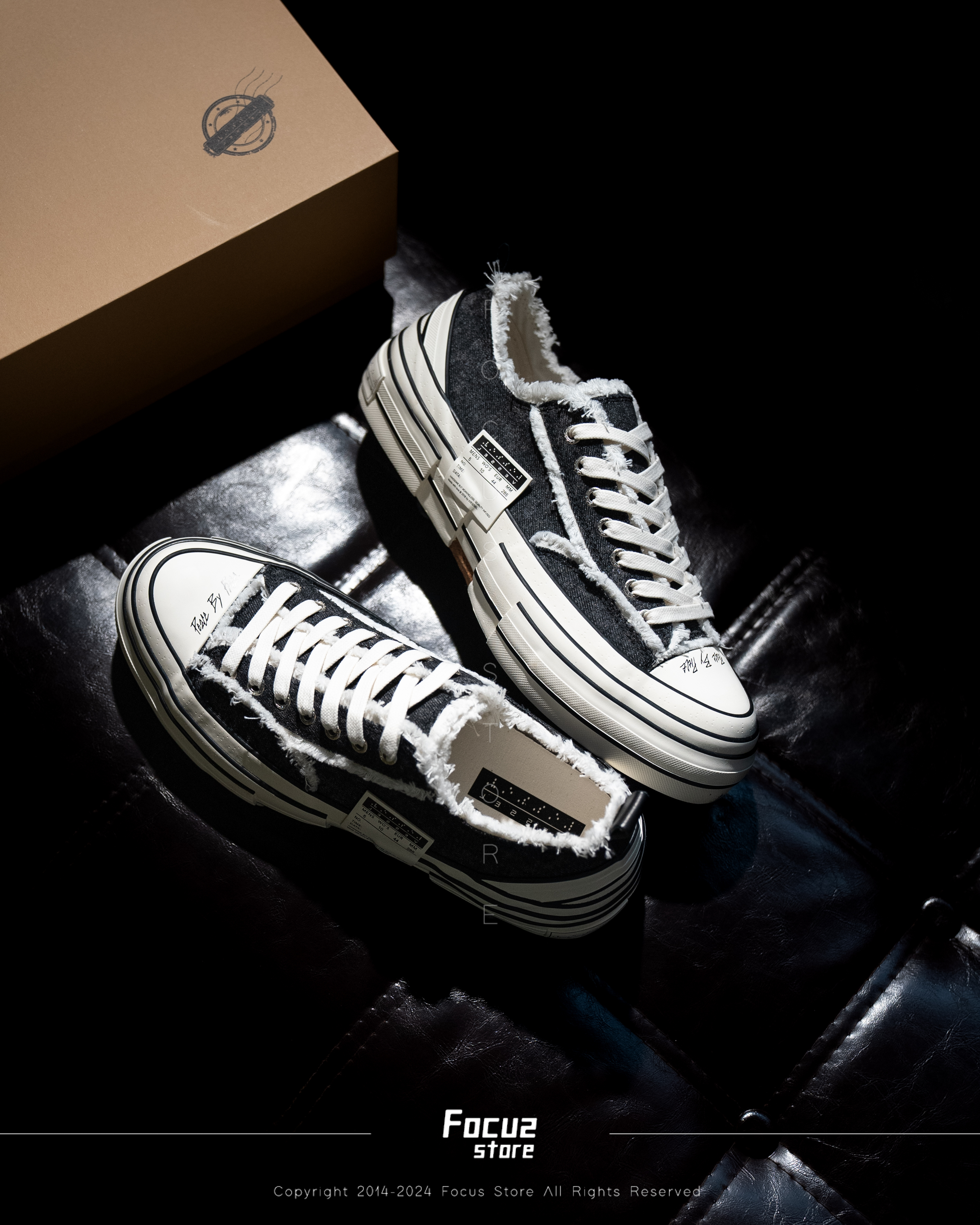 【Focus Store】預購 Peace and After x Xvessel G.O.P Lows "Tie Dye Black" 黑色 PA-23XVAC-01