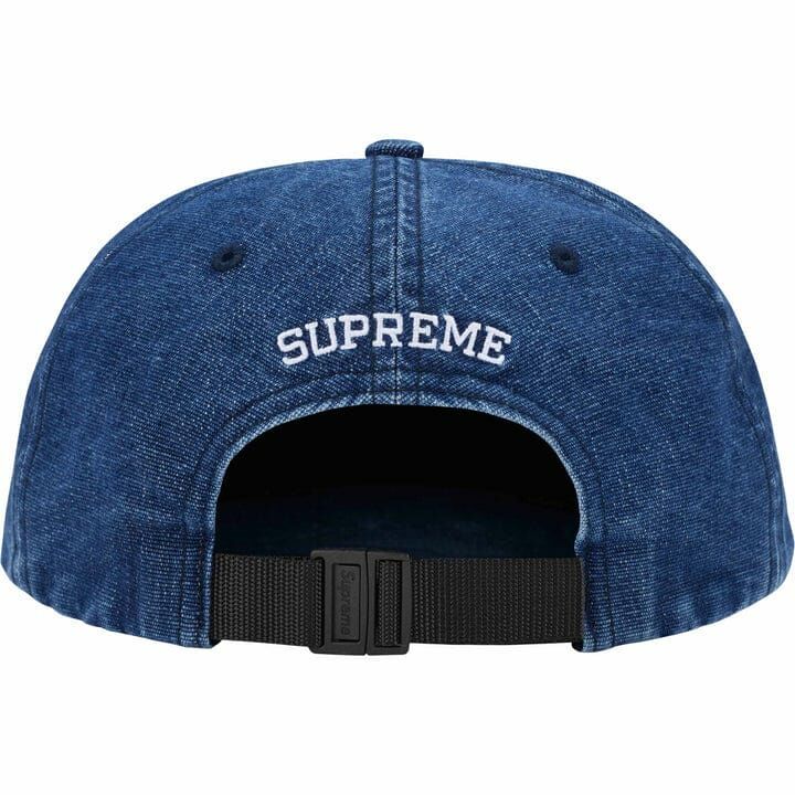 Supreme Cordura Denim S Logo 6-Panel Black - SS25 - US